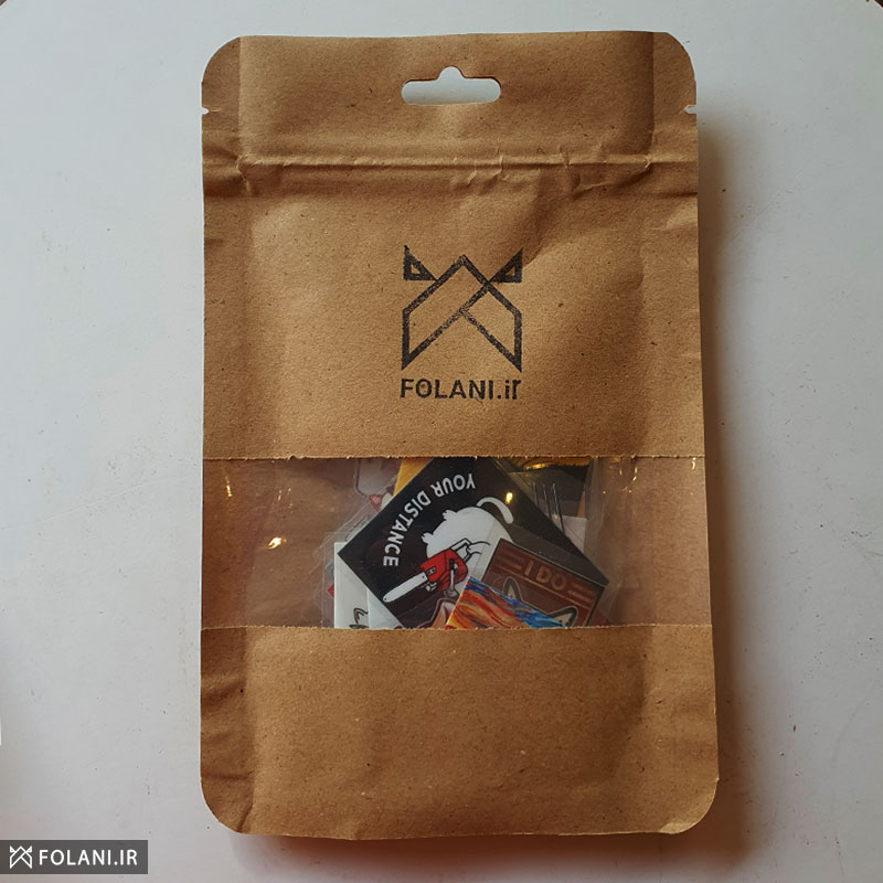 پک ۴0 عددی برچسب طرحهای گربه ای