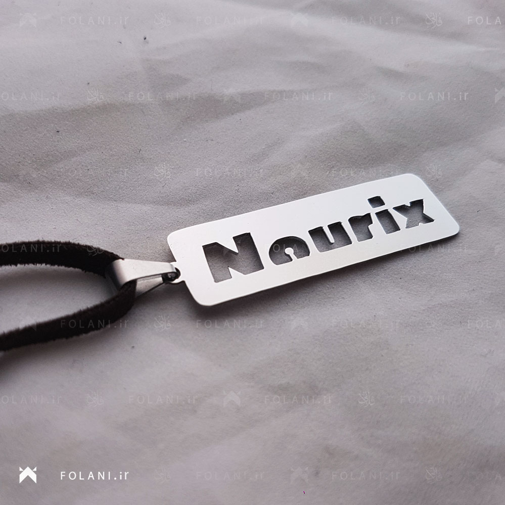 گردنبند طرح دلخواه - استیل